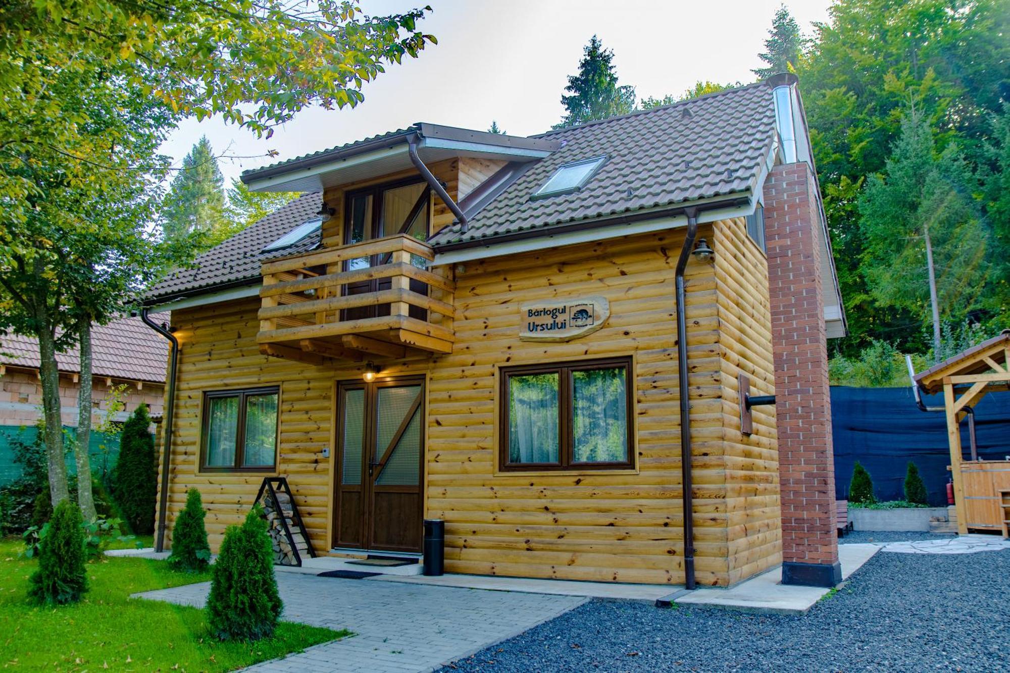 Bear'S Lair Chalet Porumbacu de Sus Exteriör bild